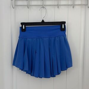 Aerie Bright Blue Skort